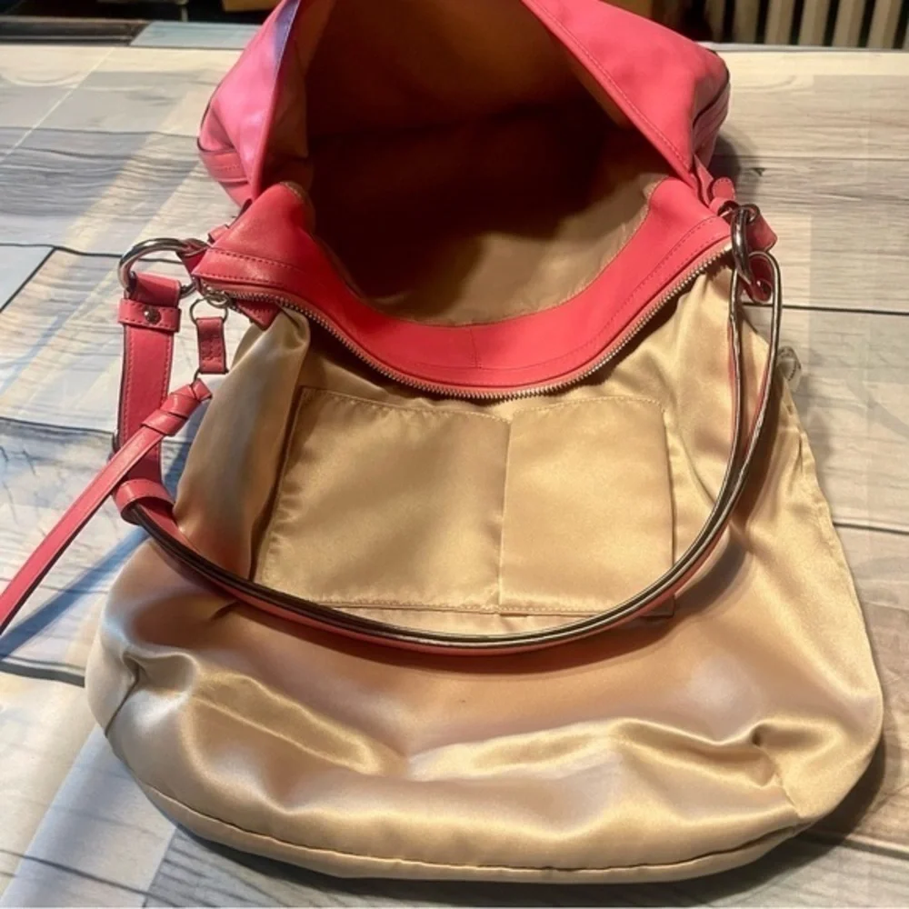 Coach Park Pink Leather Hobo bag 🔥Cert. Authentic🔥 Barbie​